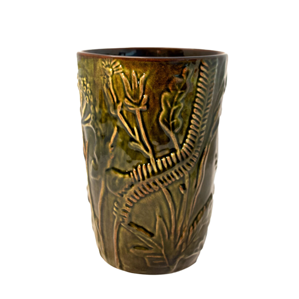 Vas Cylindro  grön